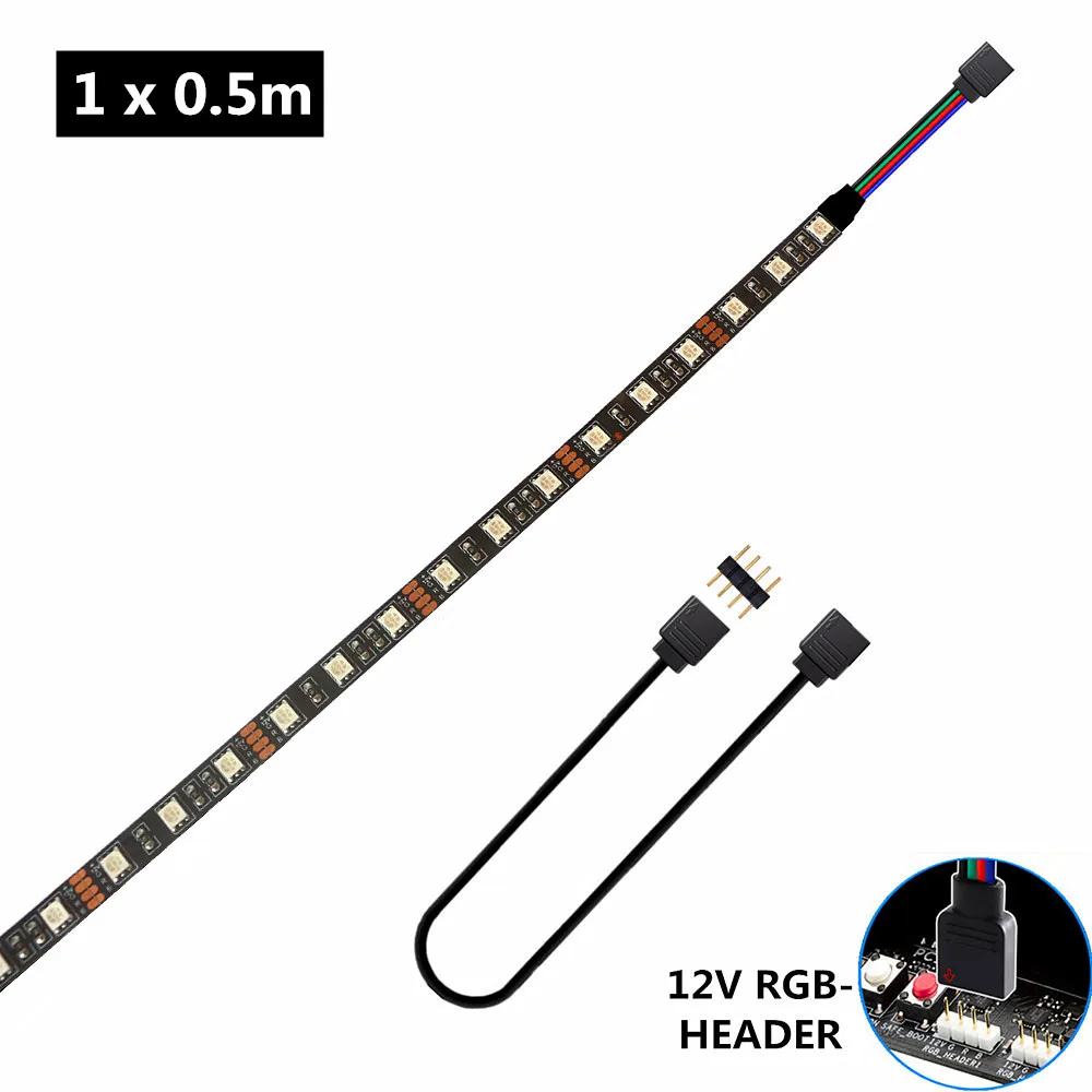 

HEGUOGUO RGB светодиодная лента 5050 для Aura Sync