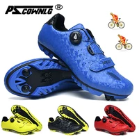 2021 men pscownlg cycling shoes women professional road bicycle shoes self locking mountain bike shoes outdoor mtb cycling shoes
