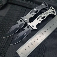 mini folding knife portable pocket open express tool stainless steel blade aluminum alloy handle