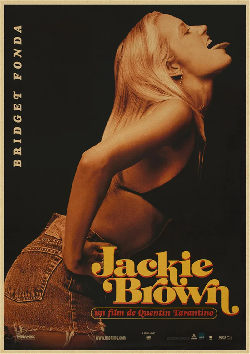 Классический постер фильма Джеки Браун