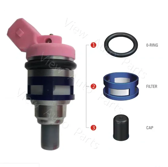 Комплект для ремонта топливного инжектора 30 комплектов включая ORings фильтры