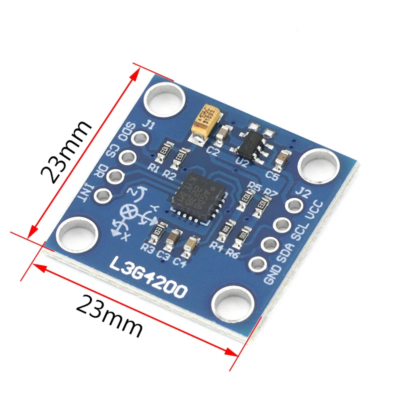 GY-50 L3G4200D Triple Axis Gyro Angular Velocity Sensor Module IIC / SPI Communication Protocol ForArduino | Электроника