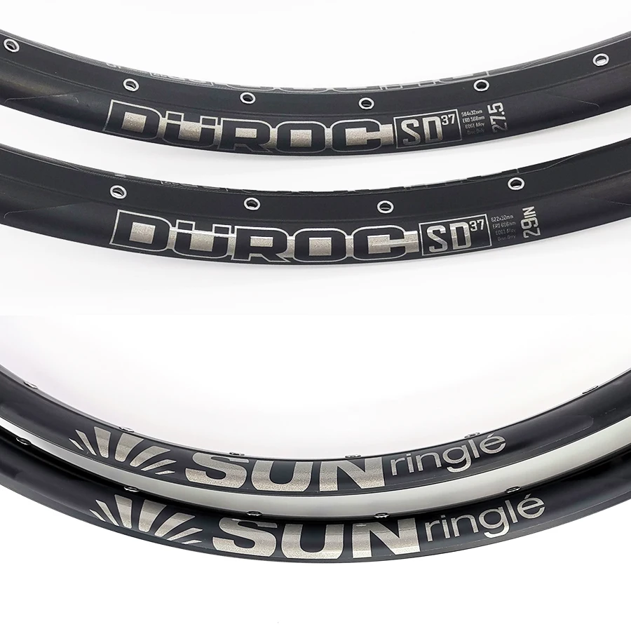 Sunringle sonne DUROC SD37 27,5 29 zoll mountainbike tubeless buchse felge Am / Fr / Dh 28 32H hoop 37MM breite aluminium felge