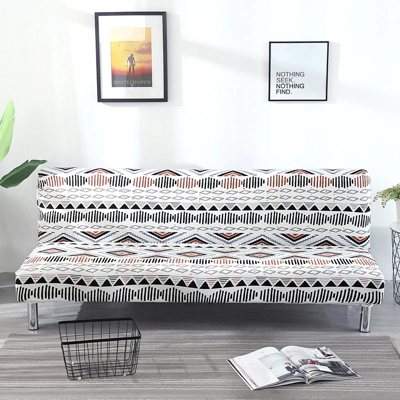 Универсальный Эластичный чехол для дивана без подлокотника складной