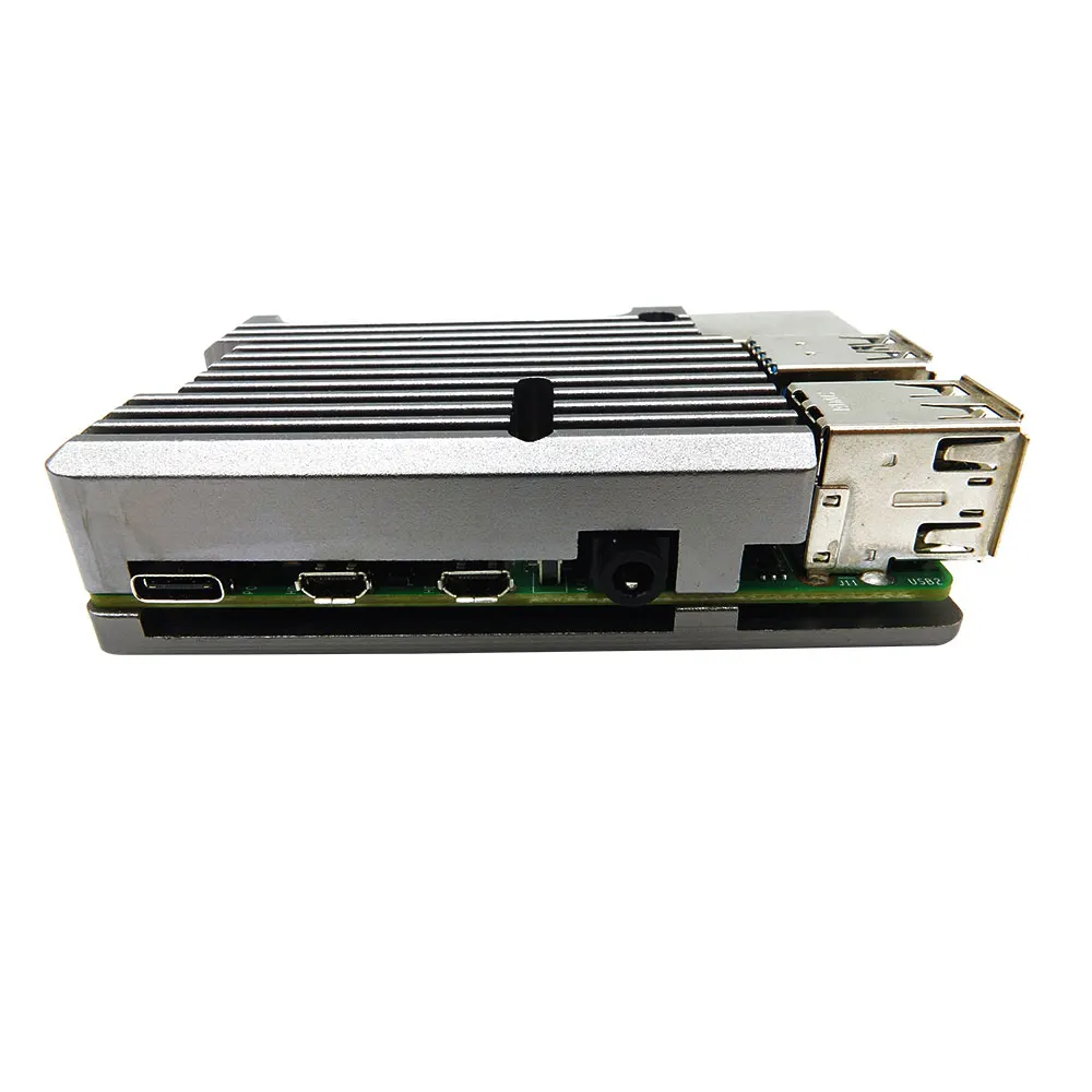 Чехол из алюминиевого сплава с ЧПУ для Raspberry Pi 4 Model B металлический корпус