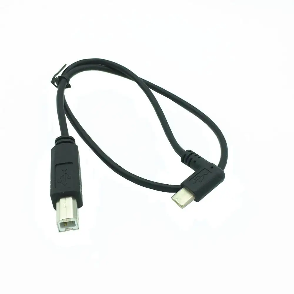 USB C 3 1 Тип Штекерный разъем к 2 0 B кабель для передачи данных сотового телефона