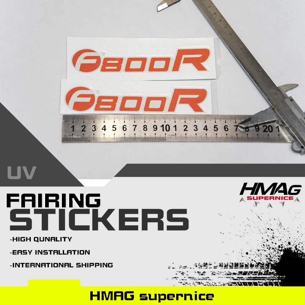 

For BMW F800R F800 R Motorcycle Fairing Upper Fairing Decals Stickers 3M Sticker 1Pair