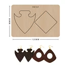 Пресс-формы для сережек, деревянная форма сделай сам, рукоделие, Создание украшений, пресс-формы подходят для Sizzix, машины для больших выстрелов