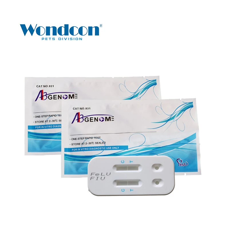 Wondcon ветеринарный комплект для быстрого тестирования кошек FIV Ab FeLV