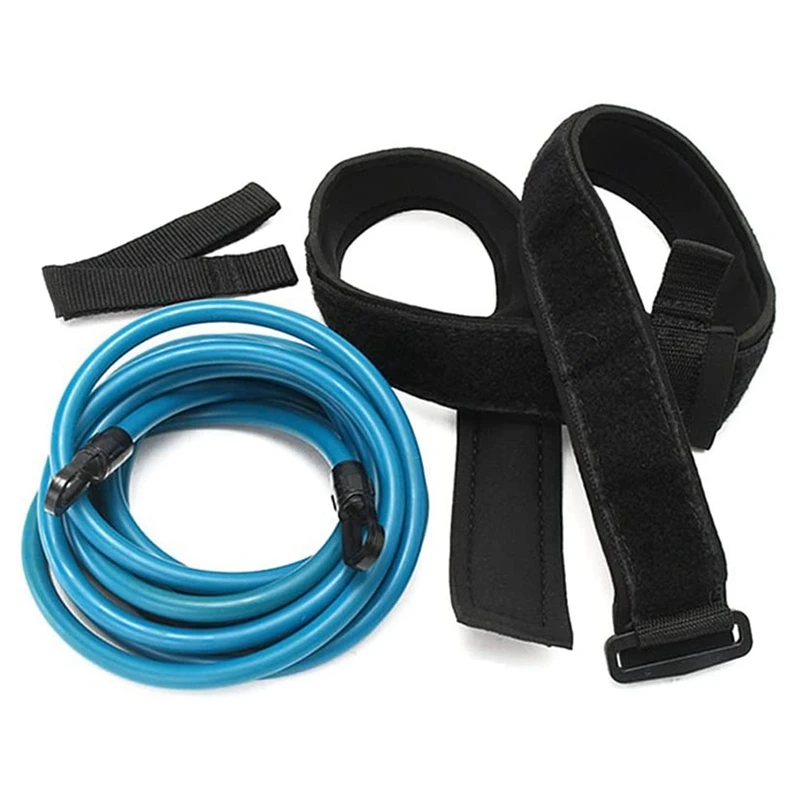 

Hot Training Equipment Swimming Resistance Band Swimming Training Elastic Rope Set 4 Meters Strength Training Rope