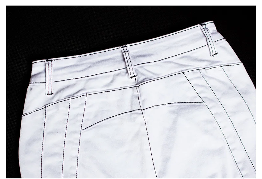 

Suvance Spring Fashion 4 Solid Color Big Size S-3xl Cotton Elastic Women Moto Pencil Jeans Jl-hg010