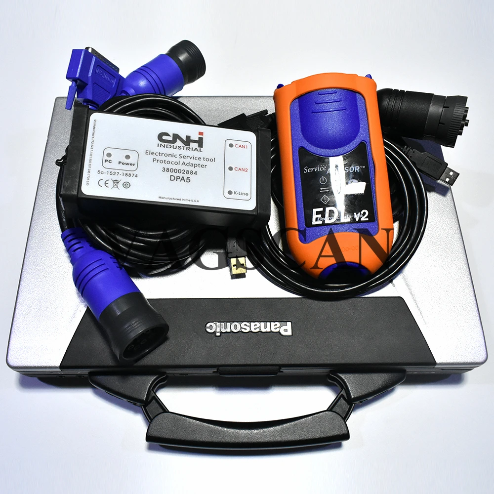 Toughbook Excavator Agricultural For Jd EDL V2 Service advisator Electronic Date Link для CNH New Голландии EST DPA5 Diagnostic |
