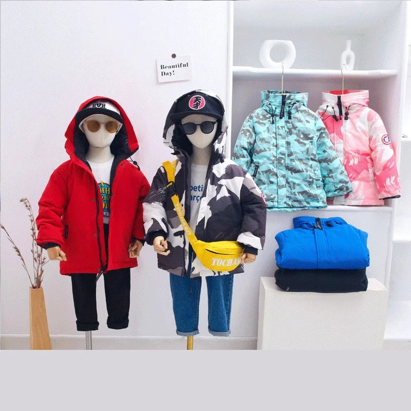 

Winter Clothes Down Kids Jacket Girls Boys 3 4 5 6 7 8 9 10 11 12 Years
