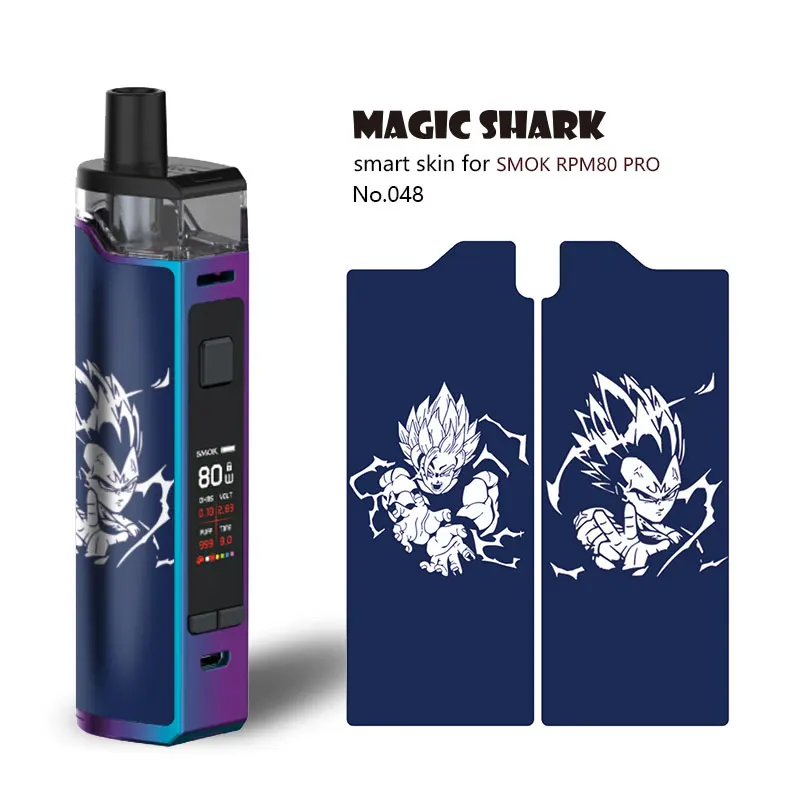 Модный чехол-пленка Magic Shark Vendetta Messi с драконом шариком и черепом наклейка для RPM 80