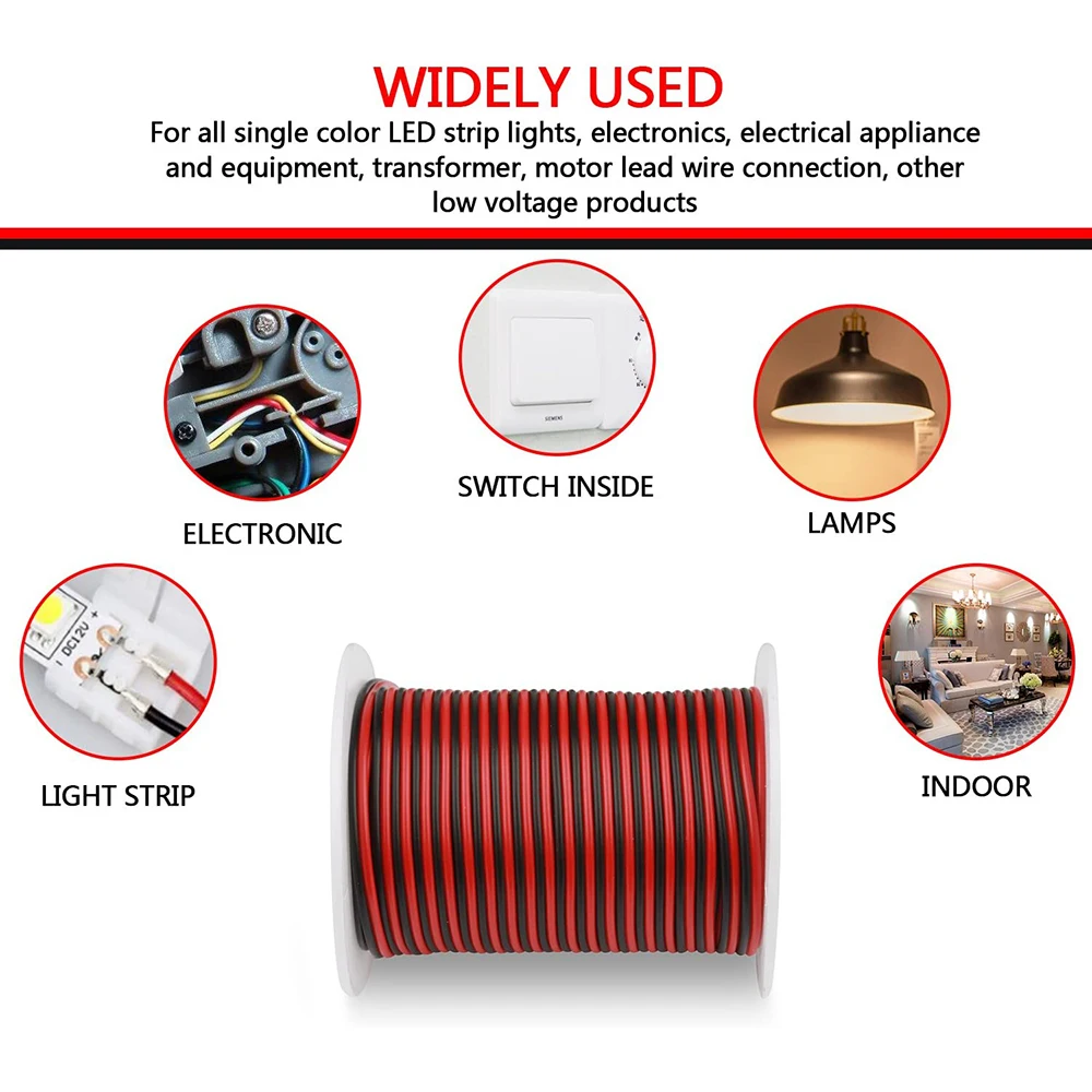 Луженый медный кабель 18 20 22 AWG Гибкий многожильный электрический провод