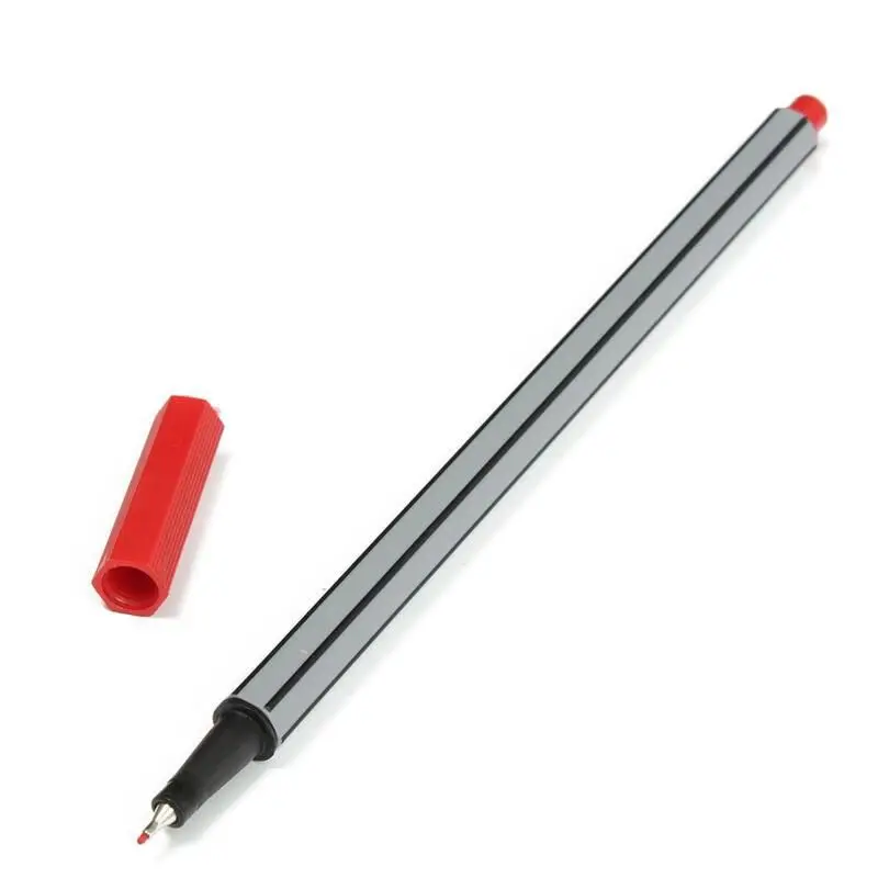 Набор гелевых ручек 0 4 мм 24 цвета тонкий наконечник на водной основе маркеры для