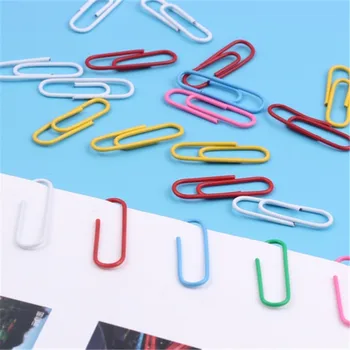 7Colors 28/33/50mm Accessories Paper Clips Notebook Memo Pad Paperclips Student Office Supplies Stationary 1