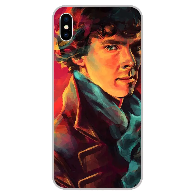 Я Шерлок Холмс Силиконовые Мягкие Чехлы из ТПУ для iPhone 11 Pro XS Max X XR 8 7 6S Plus 5s SE 4S