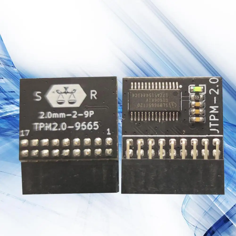 

Надежный модуль платформы Tpm2.0, 20-контактный модуль, Поддержка модуля шифрования Tpm 2,0, безопасность, материнская плата нескольких брендов I3b2