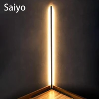 saiyo led floor lamp bedroom bedside decoration floor light living room art decor indoor atmospheric standing stand lighting