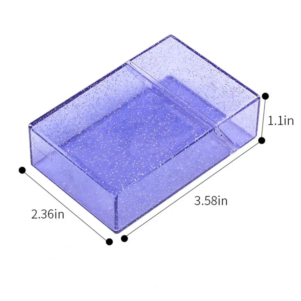 

Case Shining Clear Appearance Plastic Portable Box Storage Boxes Bins Organization Home Storage