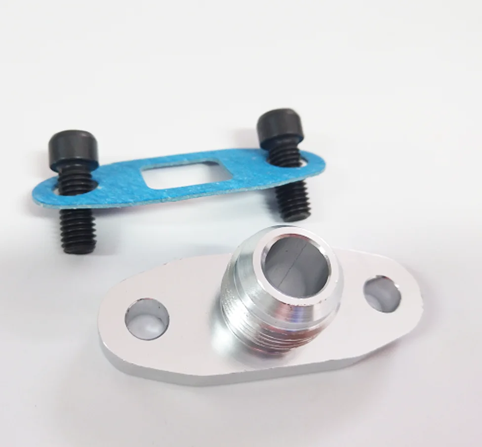 Для слив масла из турбины Выходной фланец комплект адаптера Женский AN10 1/2 NPT