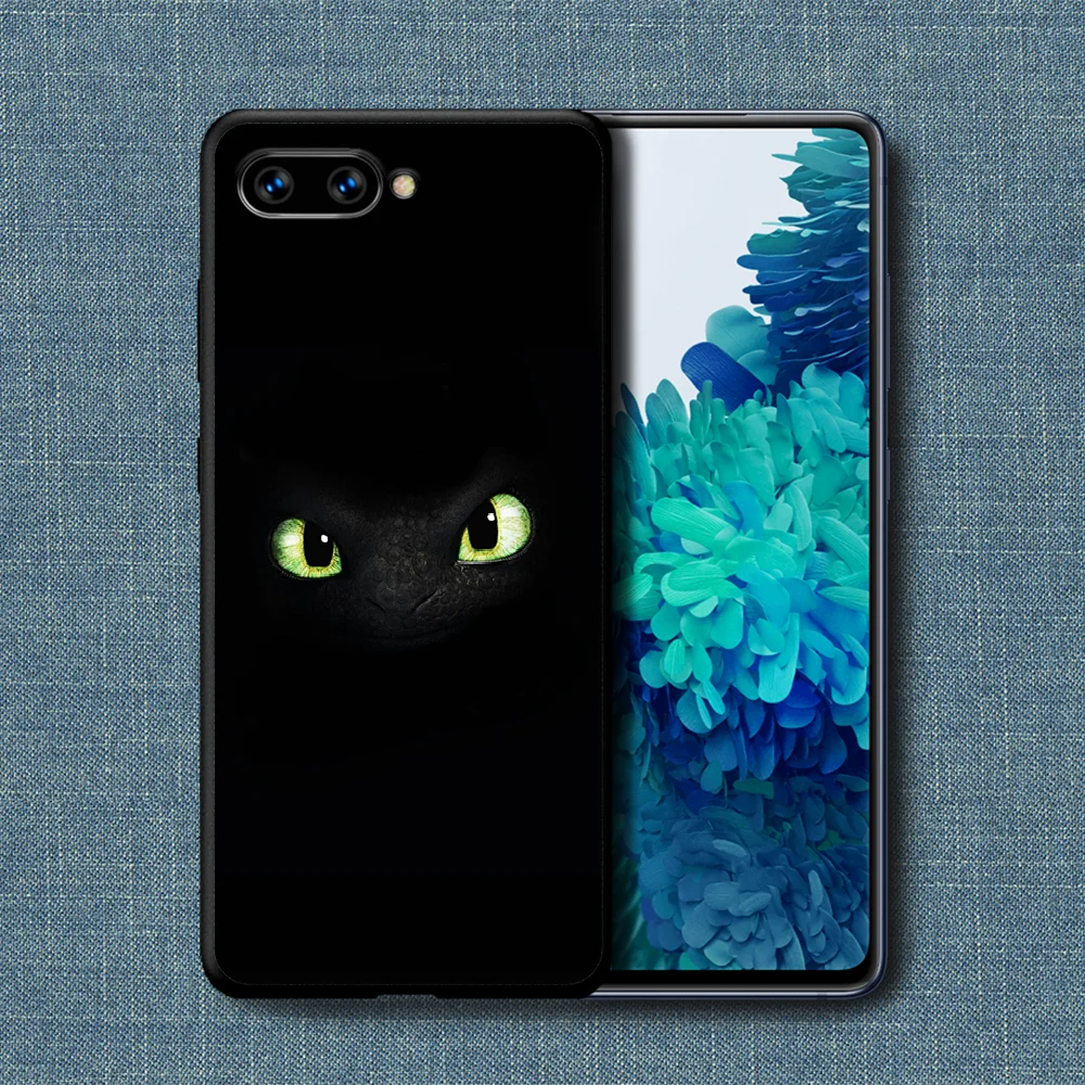 

Train Your Dragon Phone Case For Huawei Honor 6A 7A 7C 8 8A 8X 9 9X 10 10i 20 Lite Pro Play black Coque 3D Shell Pretty