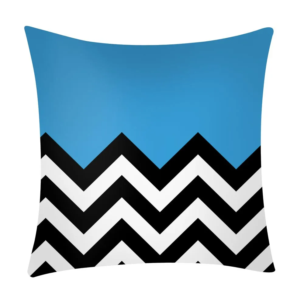 Наволочка для подушки с абстрактным рисунком декоративный цветной чехол