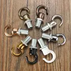 Винтажная потолочная Роза 10 мм с резьбой M10 в стиле ретро, металлический крючок для люстры с винтовыми фитингами, открывается в гладком стиле