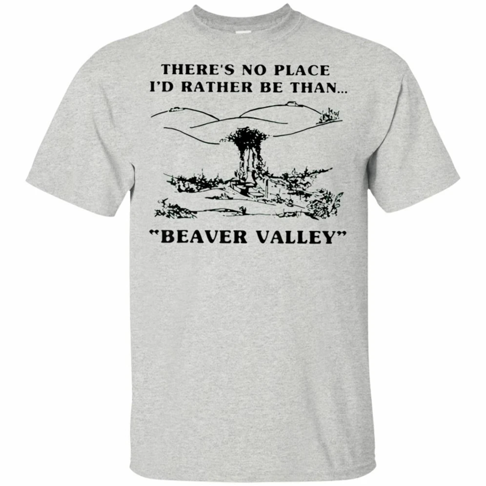 Мужская я хочу быть похоронена в Beaver Valley offentic Humorous Ash белая футболка наряд