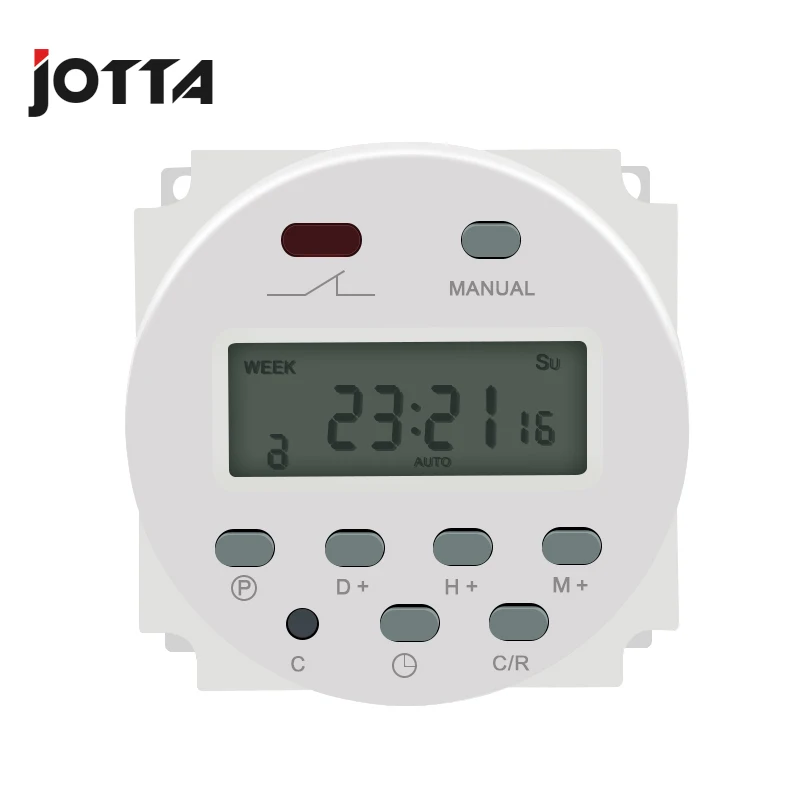 CN101A LCD time switch 12V 24V 110V 220V Time Relay Street lamp billboard power supply timer with water proof box | Обустройство дома