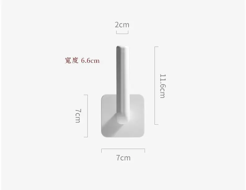 

Kitchen Self-adhesive Accessories Under Cabinet Paper Roll Rack Towel Holder Tissue Hanger Storage Rack for Bathroom Toilet