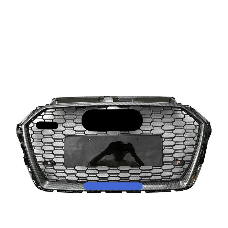 Решетка для переднего бампера автомобиля Центральная решетка карбоновый стиль