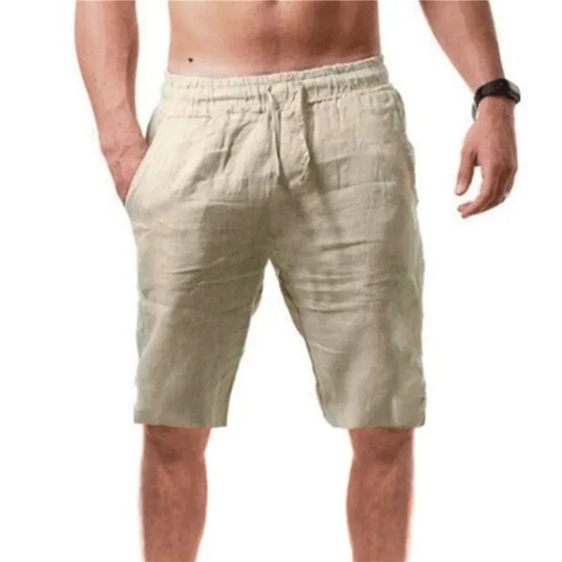

New Summer men's Loose Polyester Breathable five-point Pants Comfortable And Fashionable men's Shorts Jogging Pants