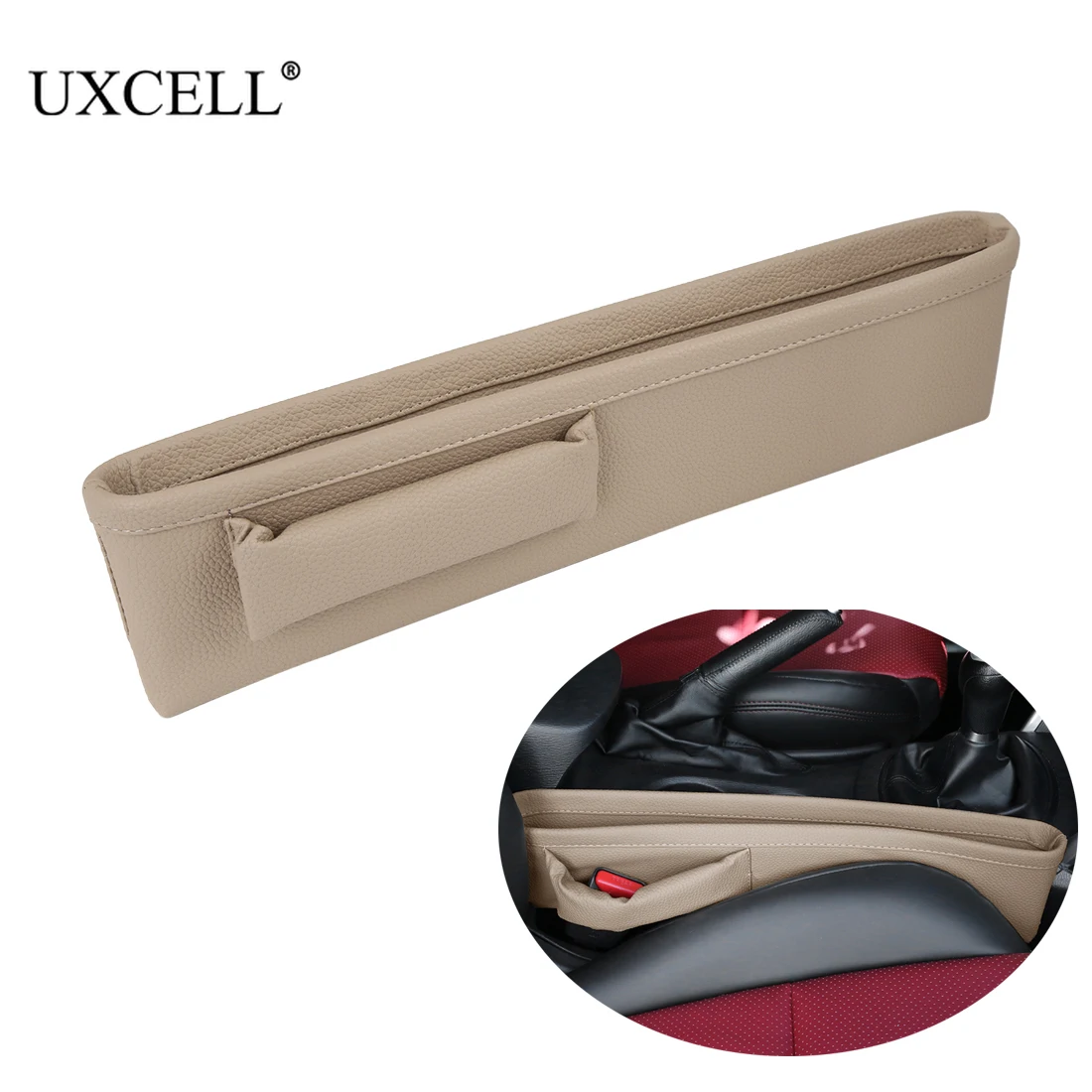 Uxcell кожаные карманы наполнители автомобильных сидений многофункциональные