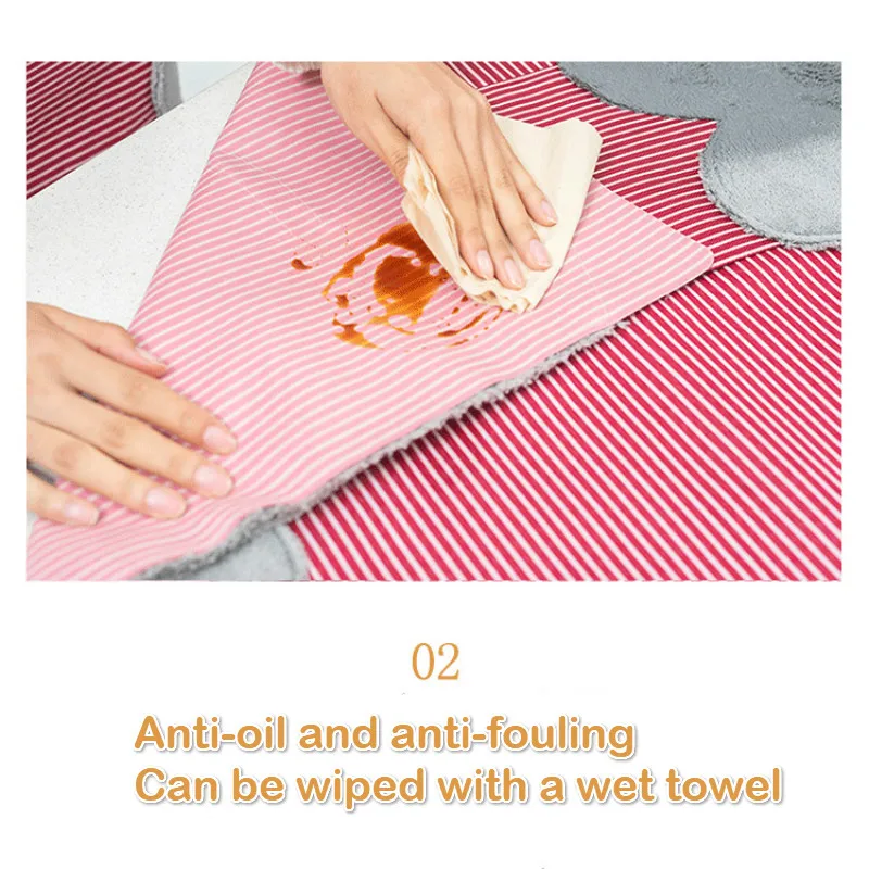 

Kitchen Aprons Adult Household Overalls with Hand Towels Oil-proof and Waterproof Kitchen Thickened Apron Buffalo Plaid