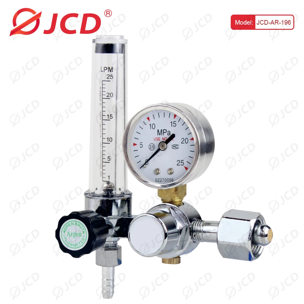 

JCD Copper MIG Welding Machine Barometer G5 Metric Gas Shielded Welding Oxygen Pressure Reducer Dial is Clear and Safe