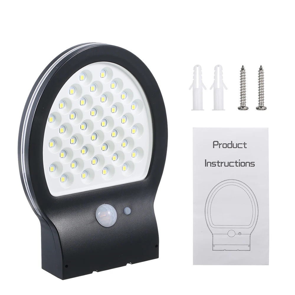 Светодиодный уличный светильник на солнечной батарее Мощность с 3 модели