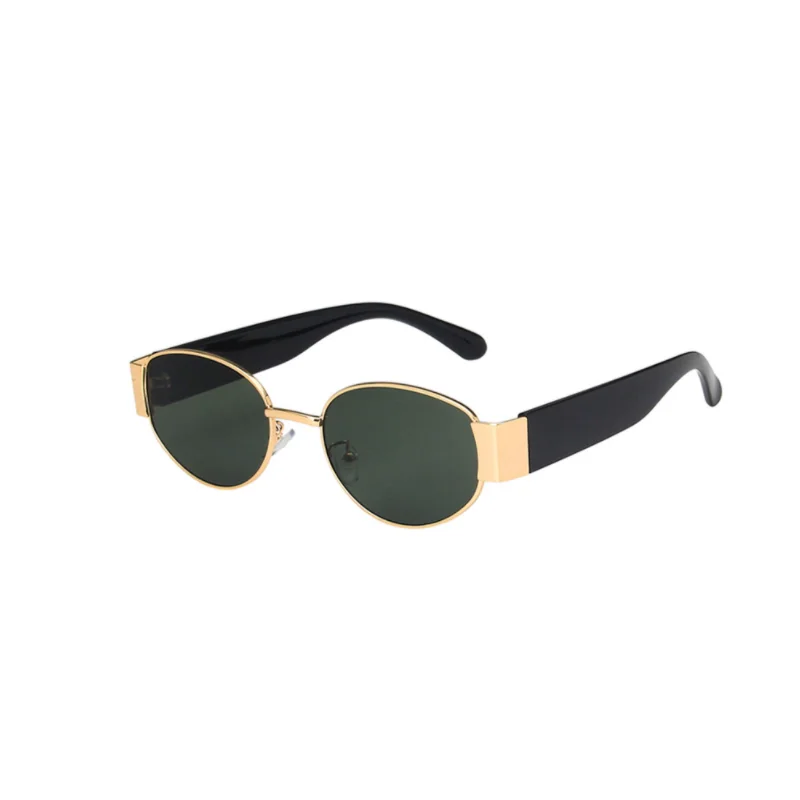 

Women'S Round Sunglasses Trending Products 2021 Male Oval Glasses Retro Classic Uv400 Decorative Eyeglasses Black Fashion