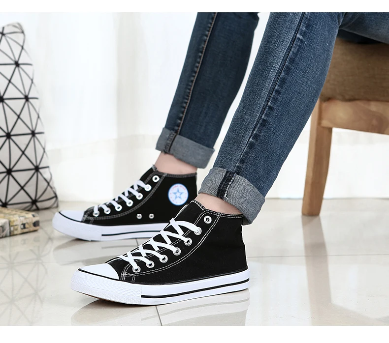 

Classico sapatos de lona dos homens da moda vulcanizados baixa alta rendas-up sapatos casuai masculinos tenis calcadosmasculinos