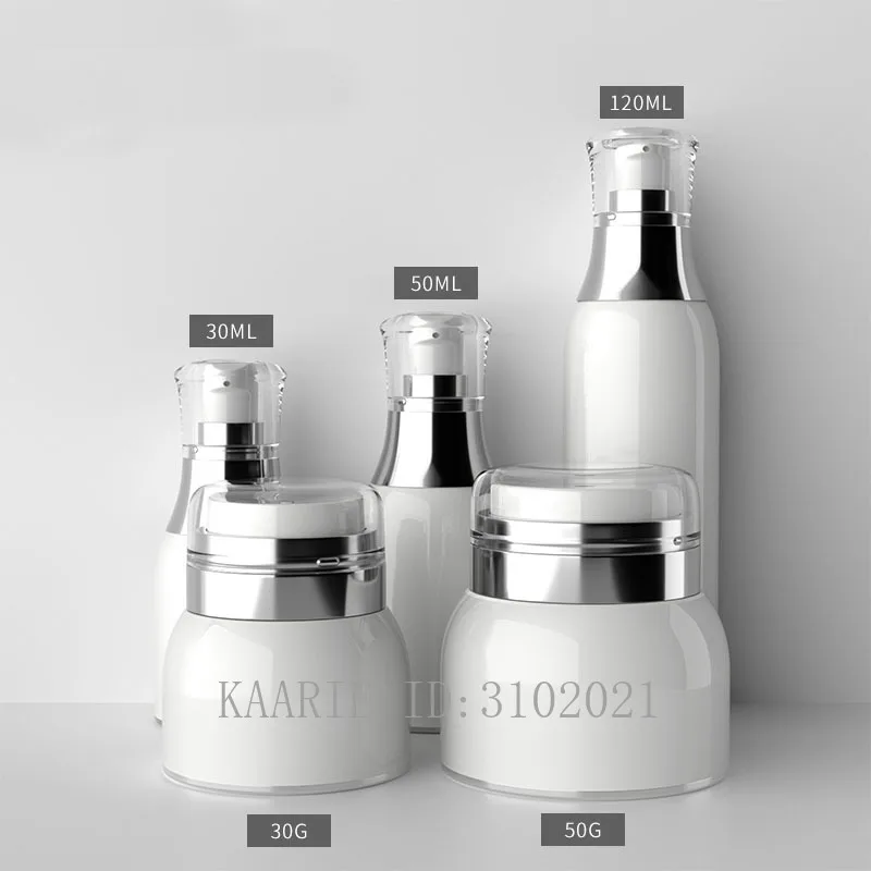 30ml50ml120ml 10pcs пустая белая надежных партнеров! Безвоздушные элегантные лосьон в
