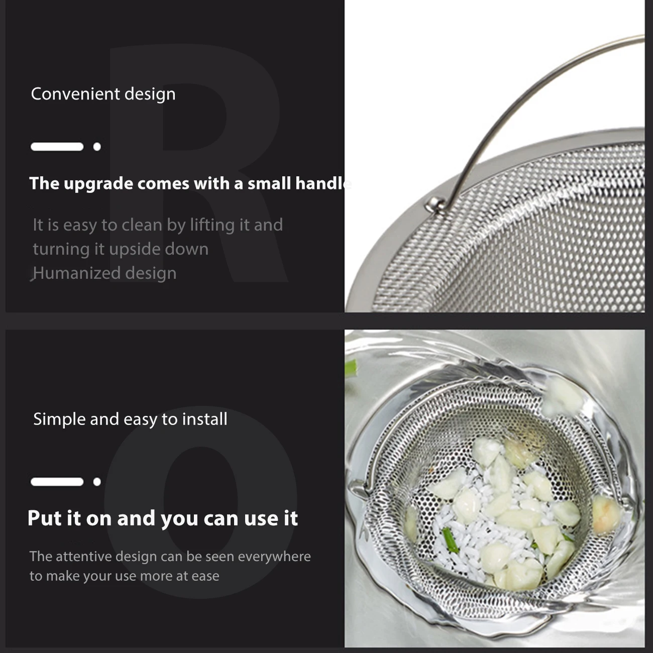 

Kitchen Sink Strainer Stainless Steel Hair Colanders Sink Filter Round Drain Sink Filter Bathroom Accessories