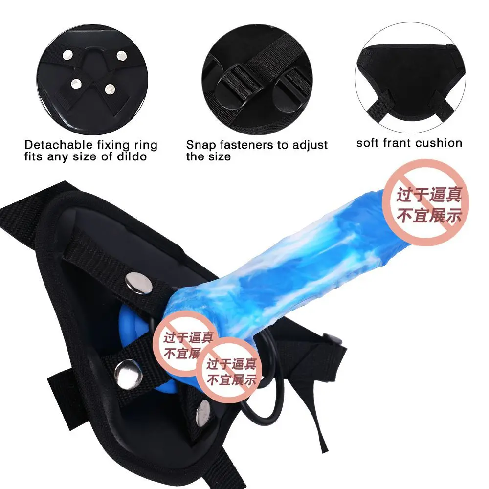 F423 черный 3 кольца Закрытая Луна стеснительный цветок синий красный белый