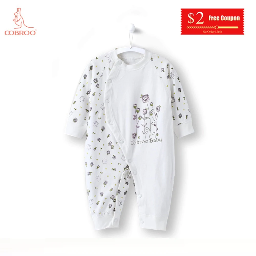 COBROO/Одежда для новорожденных девочек Комбинезоны Хлопковый весенний Детский