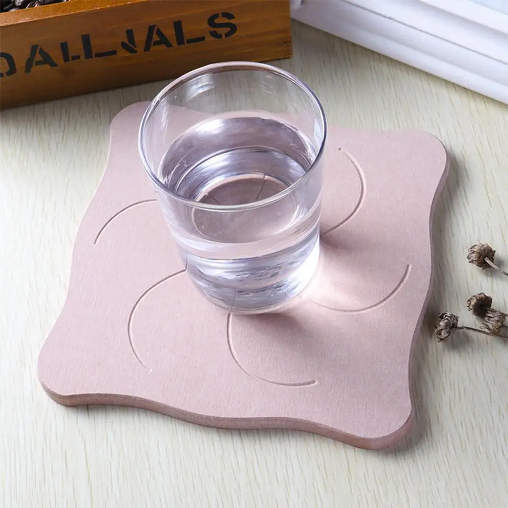 Быстросохнущая водопоглощающая розовая диатомитовая тарелка для чайника горшок
