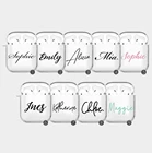 Чехол для Apple Airpods 3 2 1 Pro, прозрачный чехол для беспроводных наушников с поддержкой Bluetooth, с индивидуальным именем, защитный чехол