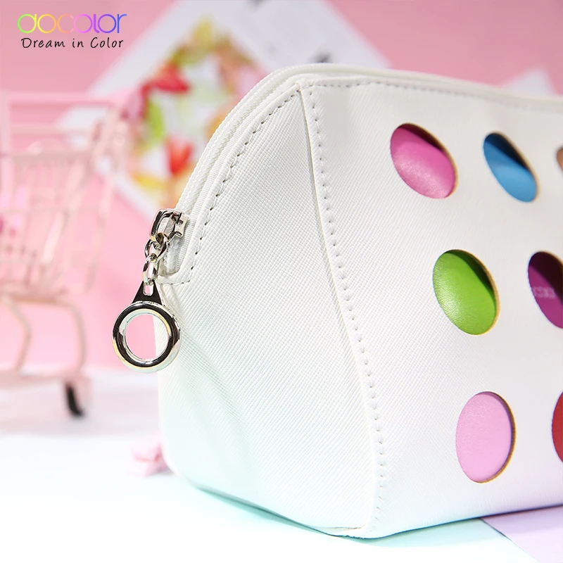 Косметичка Docolor для макияжа Чехол Дорожный мешочек косметики профессиональный