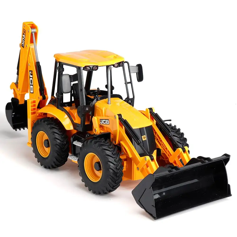 DOUBLE E 1/20 RC Excavator tractor Truck for kids 2.4GHZ 11Channels engineering car radio control remote controlled Toys for Boy enlarge