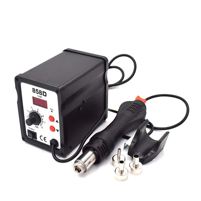 

110V/220V 858D digital display hot air desoldering station hot air gun soldering station hot air rework station
