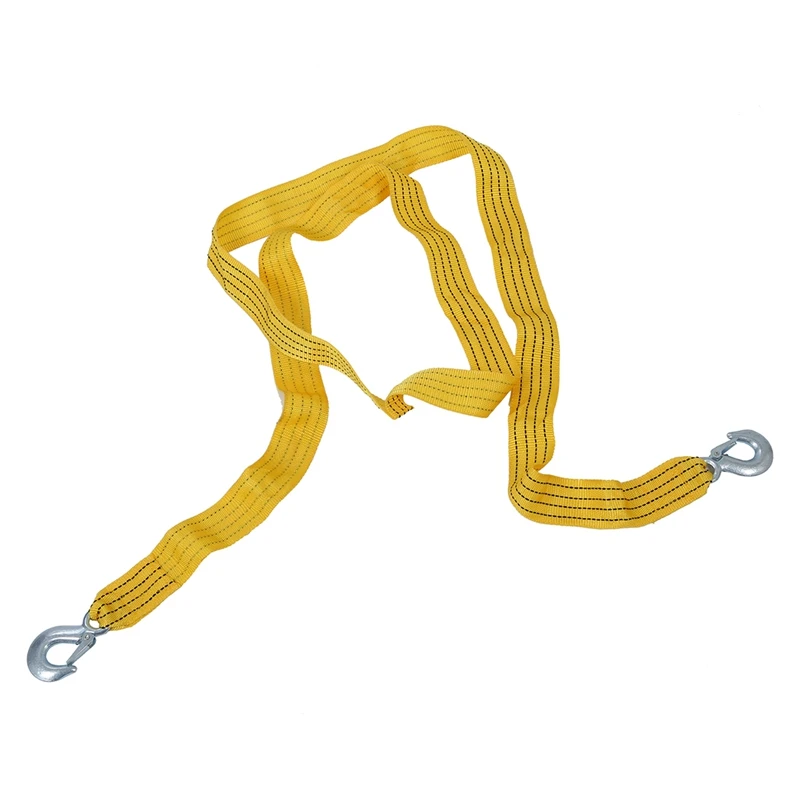 

Cable Car Tow Rope with Hooks 3m 3000KG Buckle